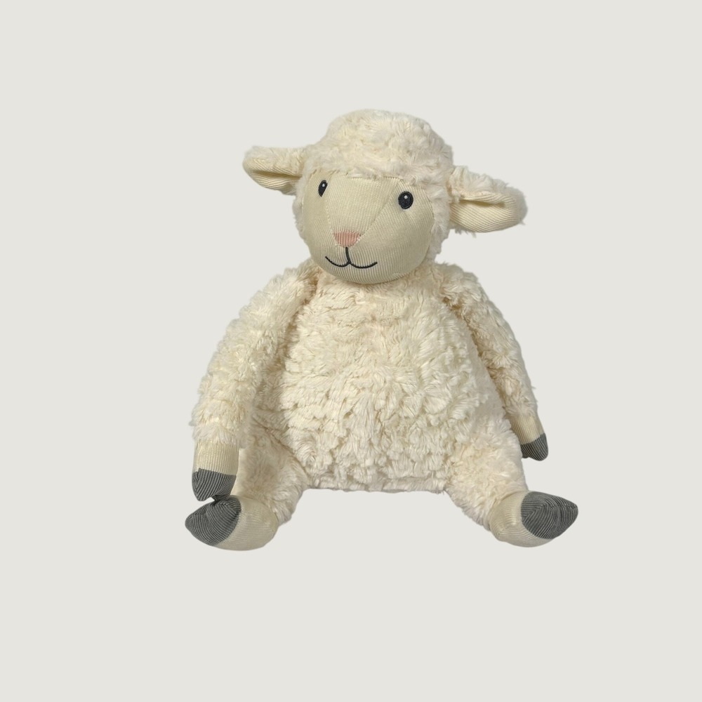 First Impressions Macy's Plush Lamb Stuffed Animal Cream 100002530 12 Inch